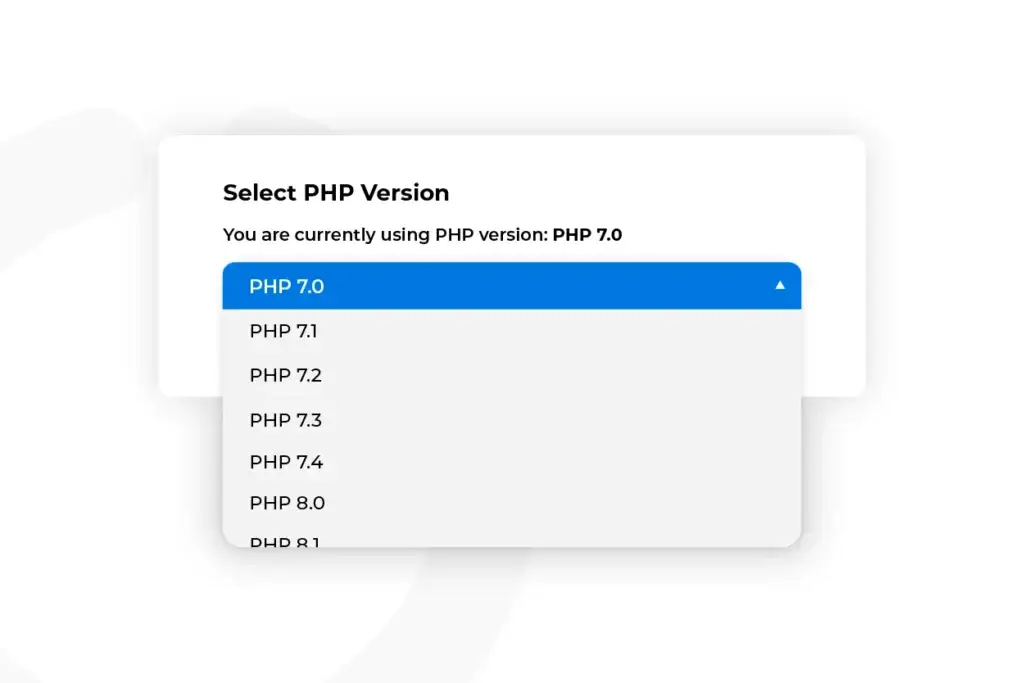 Control de versiones de PHP