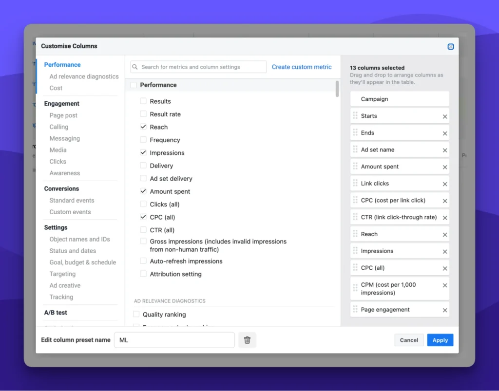 Guía para principiantes sobre anuncios en redes sociales con Meta 3